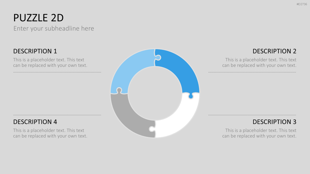Puzzle - Toolbox 2D PowerPoint-Vorlage