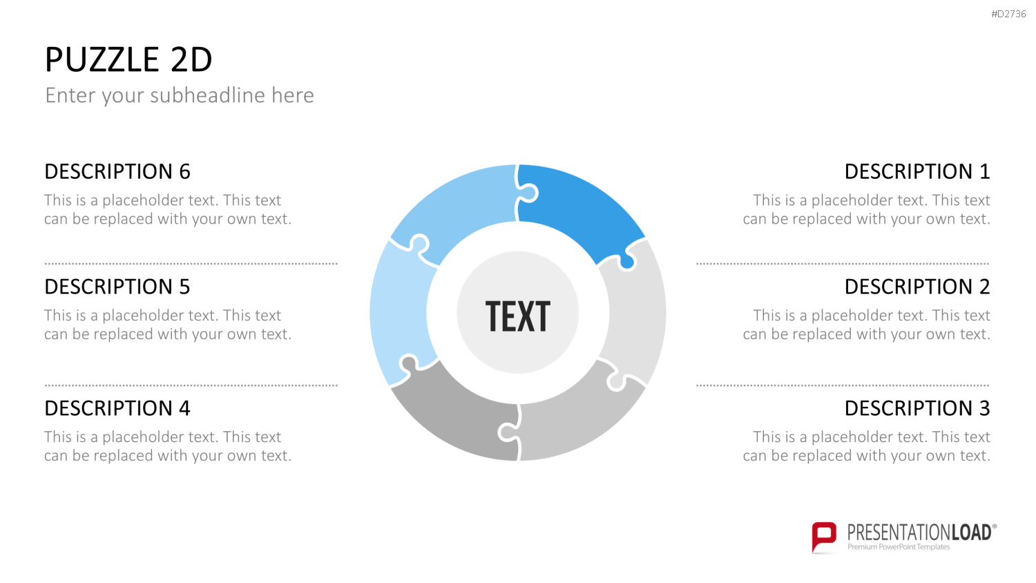 Puzzle - Toolbox 2D PowerPoint-Vorlage