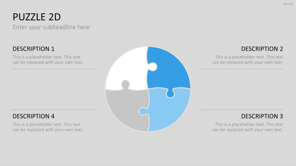 Puzzle - Toolbox 2D PowerPoint-Vorlage
