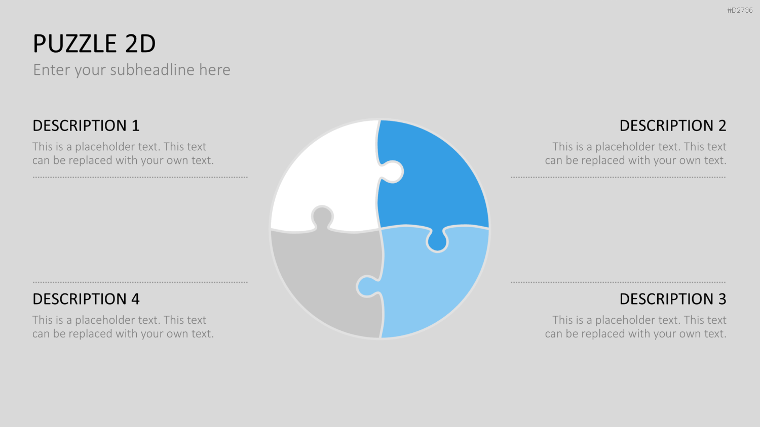 Puzzle - Toolbox 2D PowerPoint-Vorlage