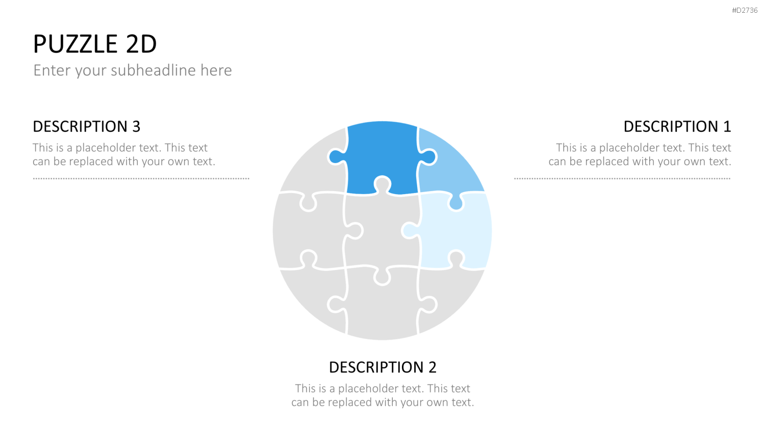 Puzzle - Toolbox 2D PowerPoint-Vorlage