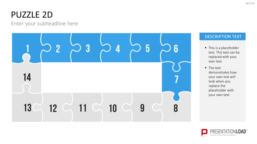 Puzzle - Toolbox 2D PowerPoint-Vorlage