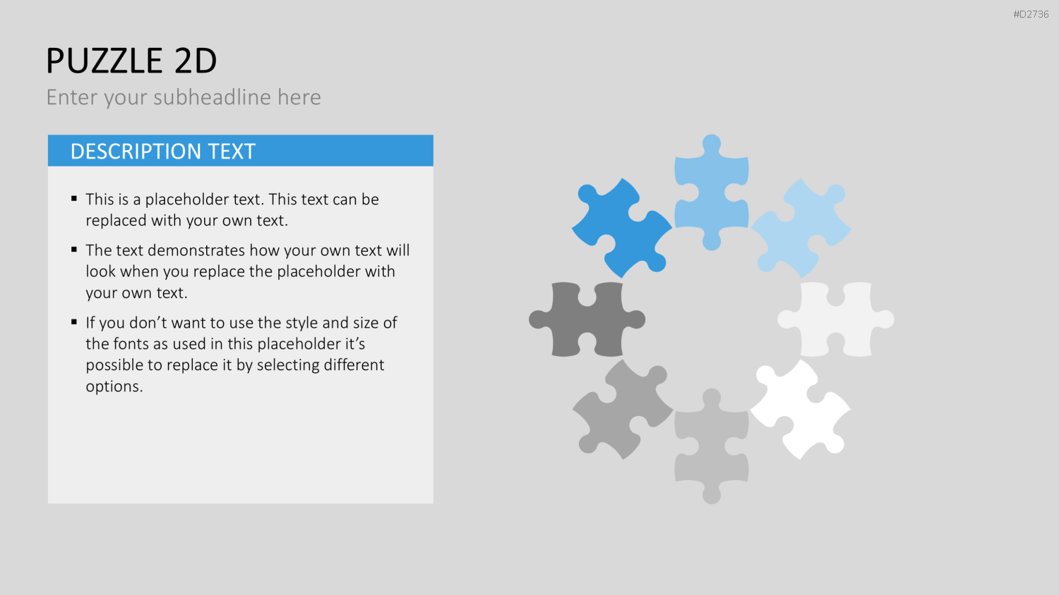 Puzzle - Toolbox 2D PowerPoint-Vorlage