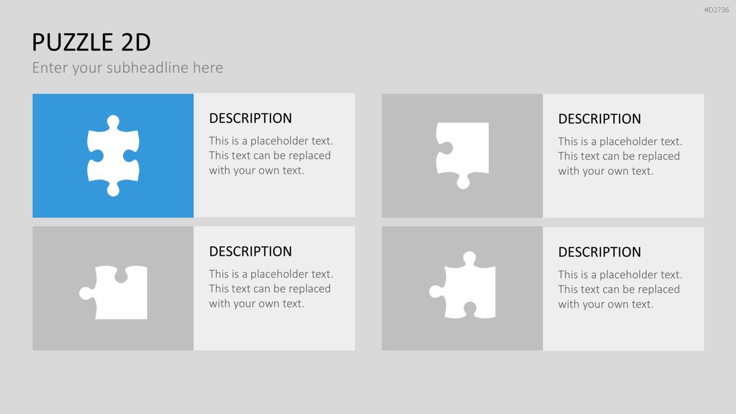 Puzzle - Toolbox 2D PowerPoint-Vorlage