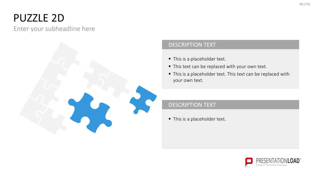 Puzzle - Toolbox 2D PowerPoint-Vorlage