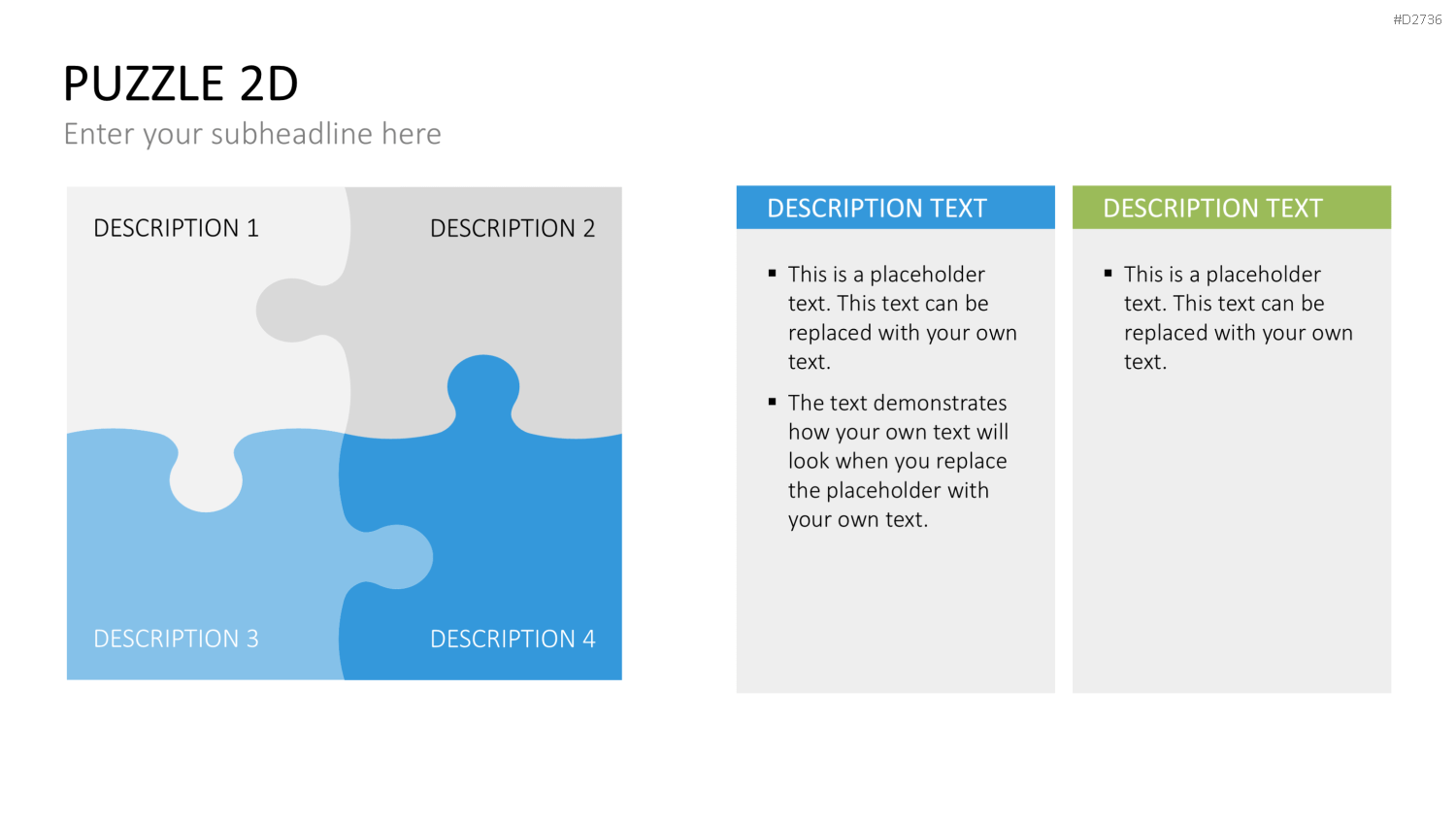 Puzzle - Toolbox 2D PowerPoint-Vorlage