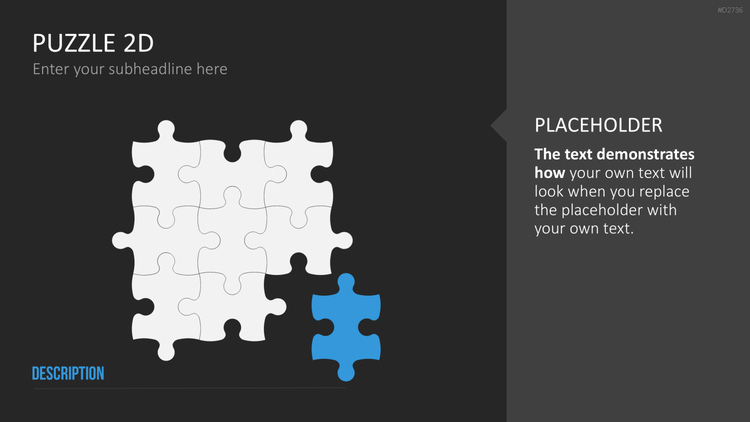 Puzzle - Toolbox 2D PowerPoint-Vorlage