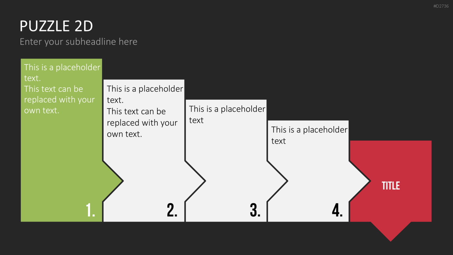 Puzzle - Toolbox 2D PowerPoint-Vorlage