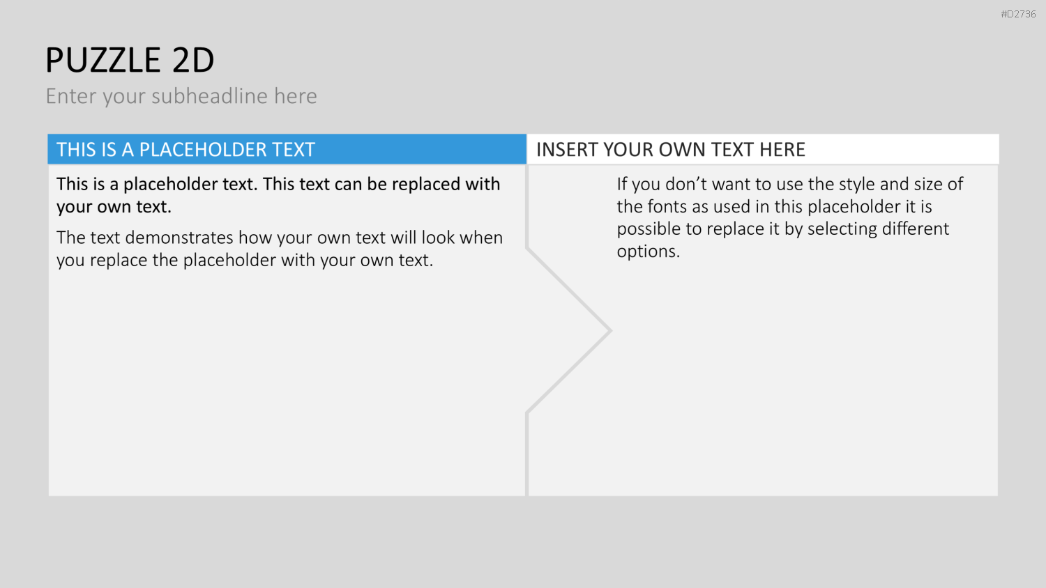 Puzzle - Toolbox 2D PowerPoint-Vorlage