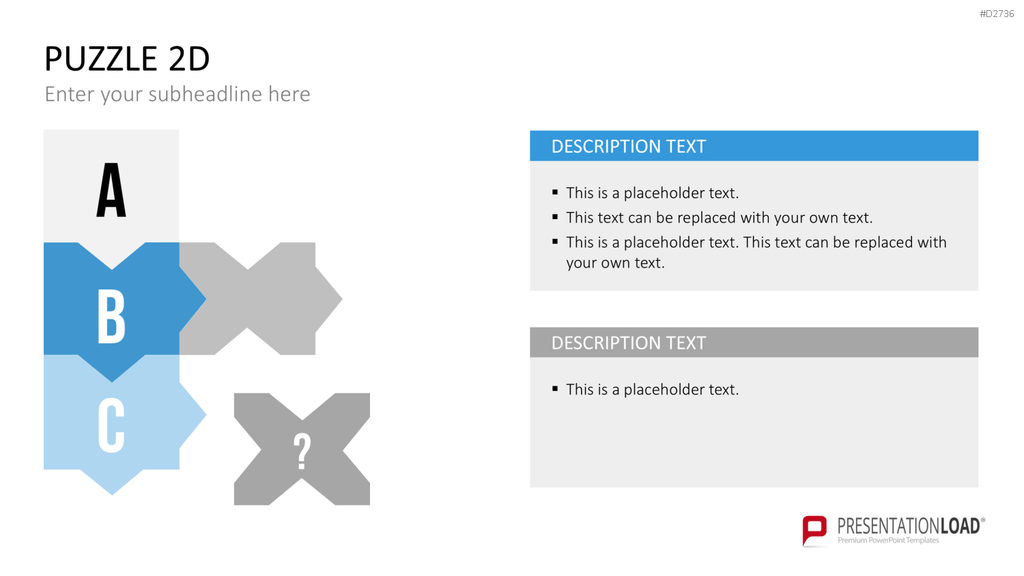 Puzzle - Toolbox 2D PowerPoint-Vorlage