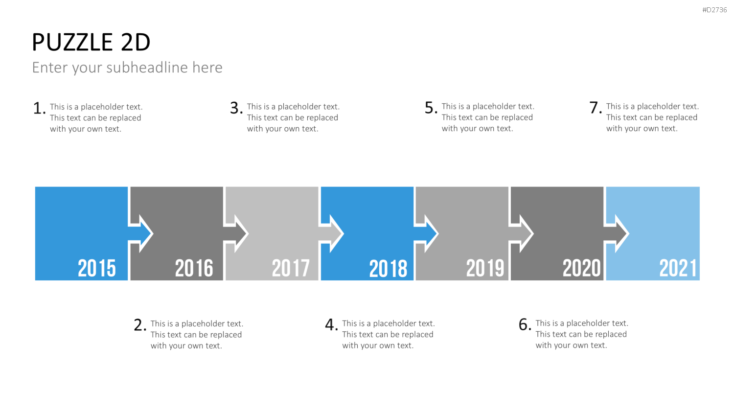 Puzzle - Toolbox 2D PowerPoint-Vorlage