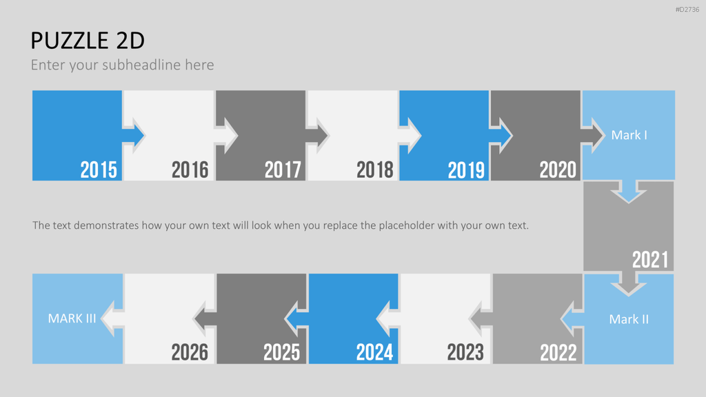 Puzzle - Toolbox 2D PowerPoint-Vorlage