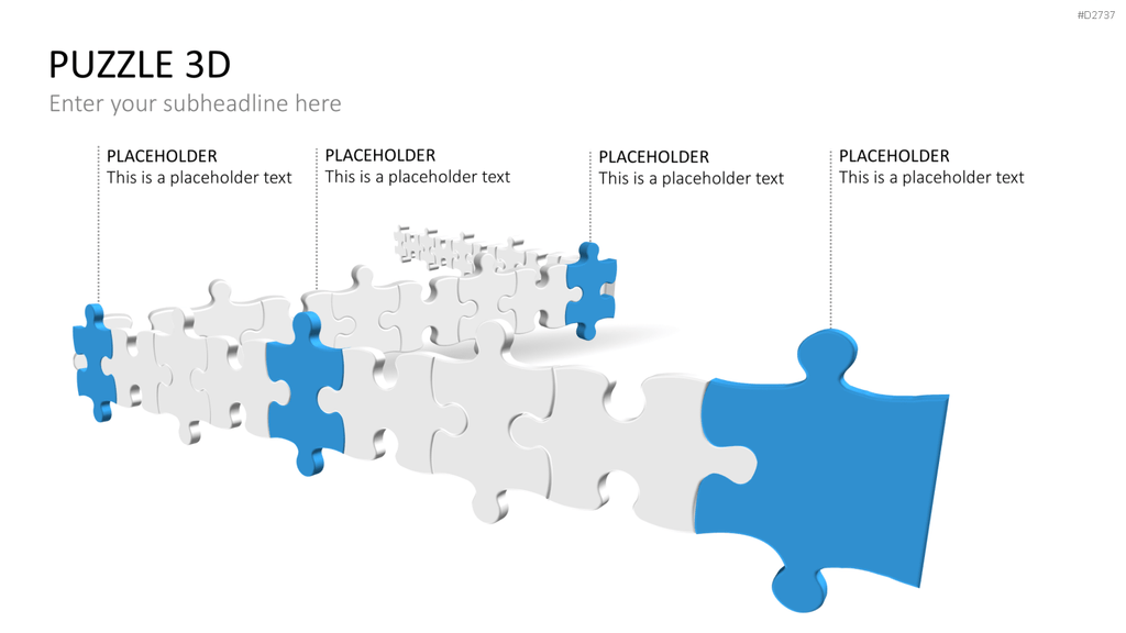 Puzzle - Toolbox 3D PowerPoint-Vorlage