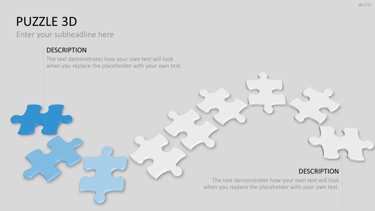 Puzzle - Toolbox 3D PowerPoint-Vorlage