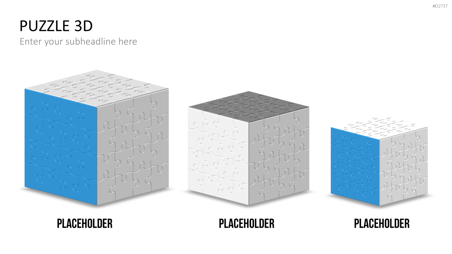 Puzzle - Toolbox 3D PowerPoint-Vorlage