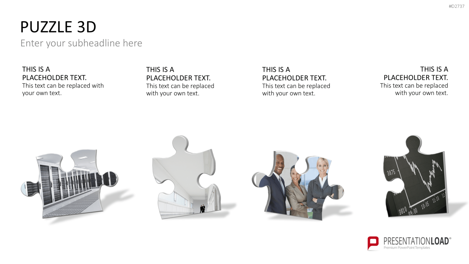 Puzzle - Toolbox 3D PowerPoint-Vorlage