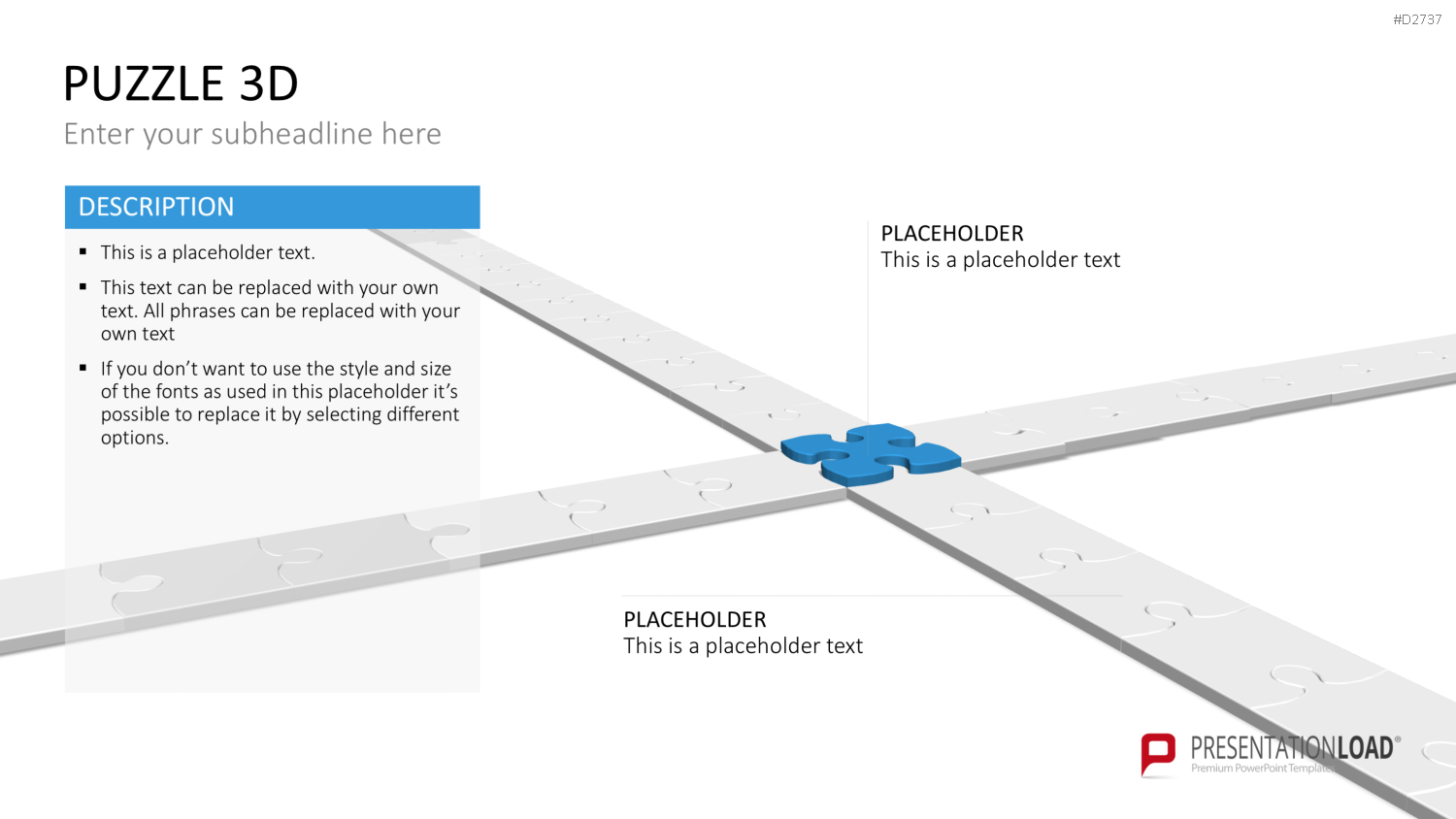 Puzzle - Toolbox 3D PowerPoint-Vorlage
