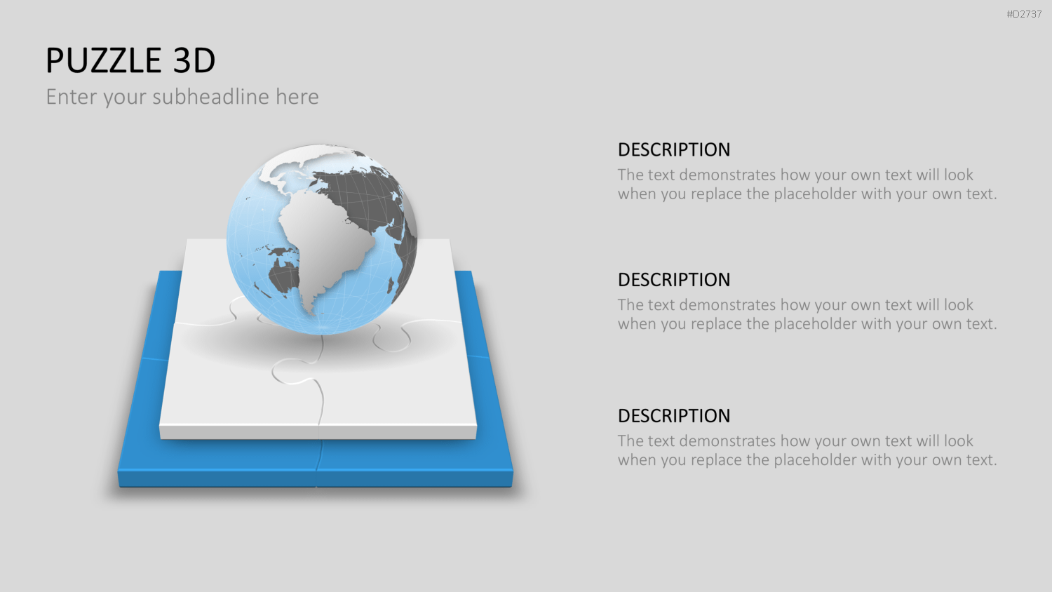 Puzzle - Toolbox 3D PowerPoint-Vorlage
