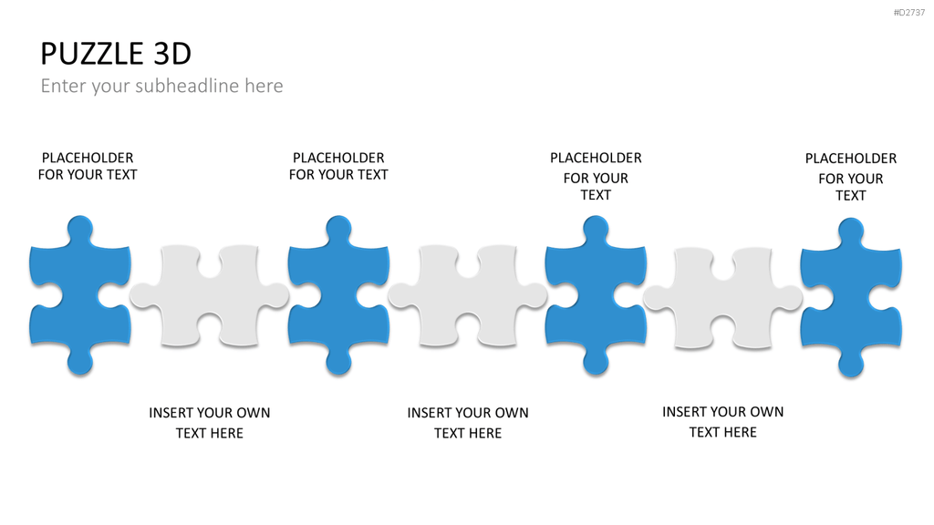 Puzzle - Toolbox 3D PowerPoint-Vorlage