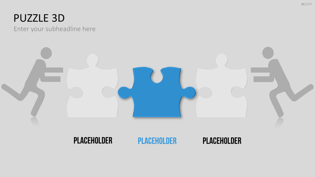 Puzzle - Toolbox 3D PowerPoint-Vorlage