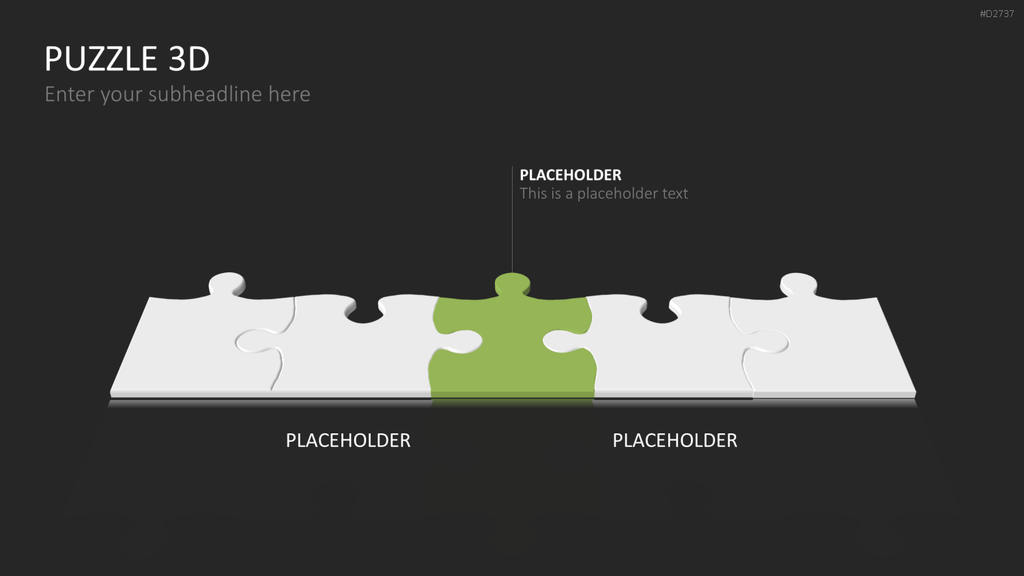 Puzzle - Toolbox 3D PowerPoint-Vorlage