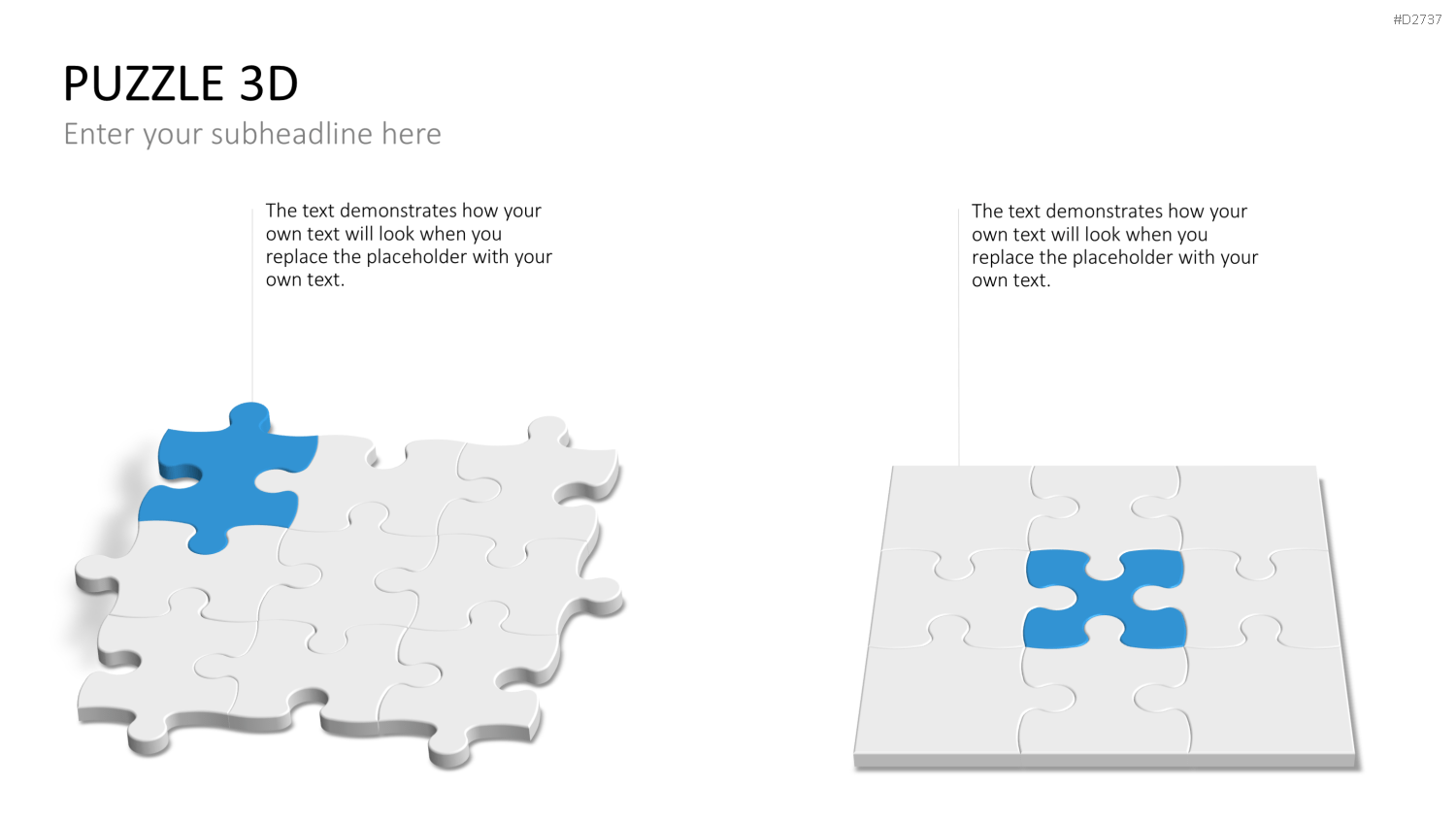 Puzzle - Toolbox 3D PowerPoint-Vorlage