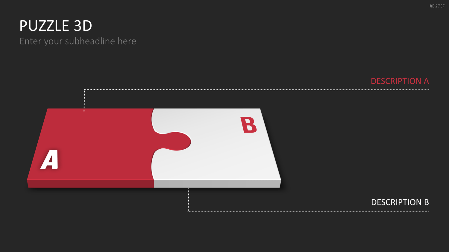 Puzzle - Toolbox 3D PowerPoint-Vorlage