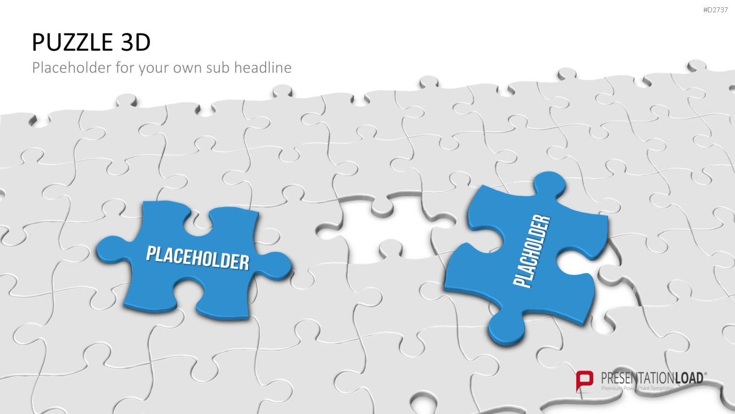 Puzzle - Toolbox 3D PowerPoint-Vorlage