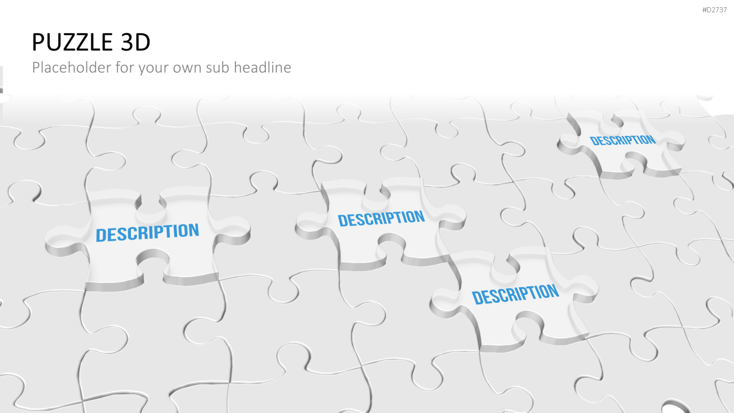 Puzzle - Toolbox 3D PowerPoint-Vorlage