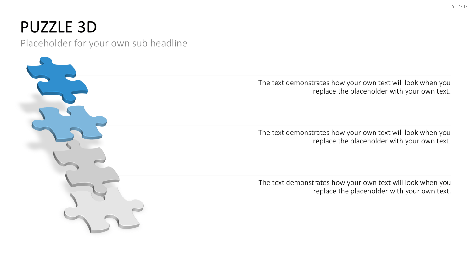 Puzzle - Toolbox 3D PowerPoint-Vorlage