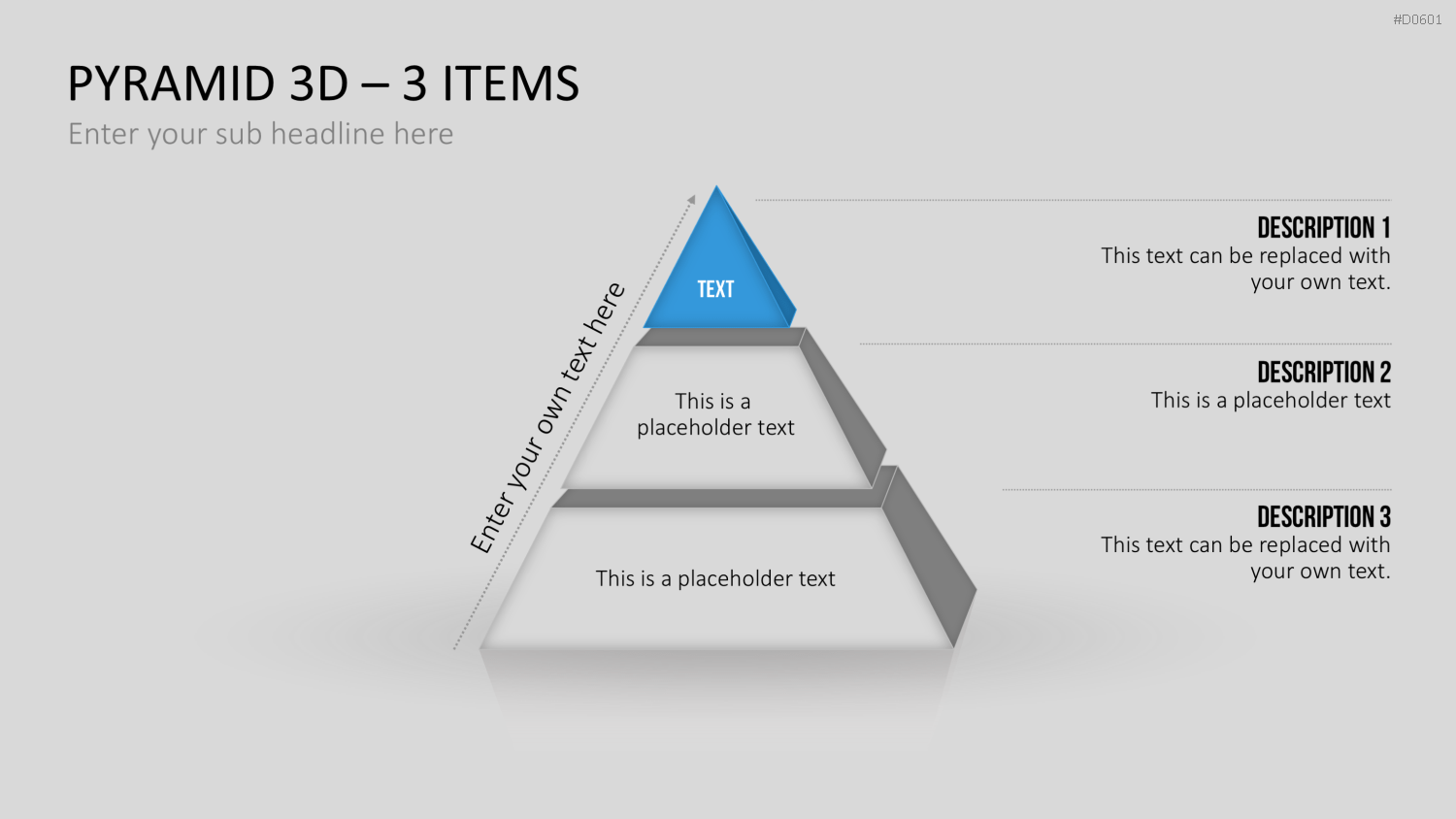 Pyramiden - 3D PowerPoint-Vorlage