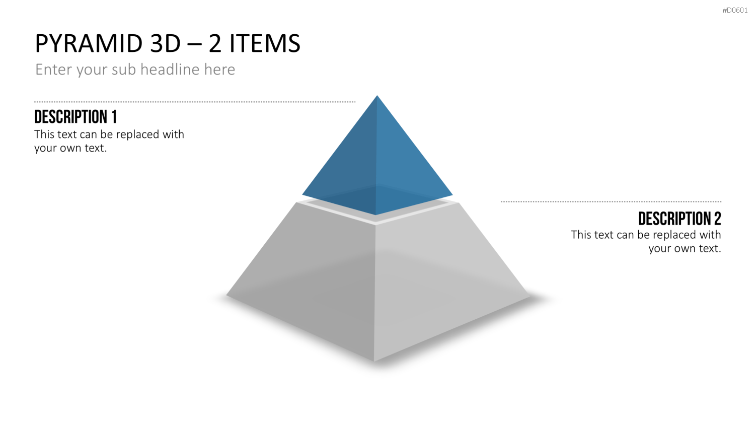 Pyramiden - 3D PowerPoint-Vorlage