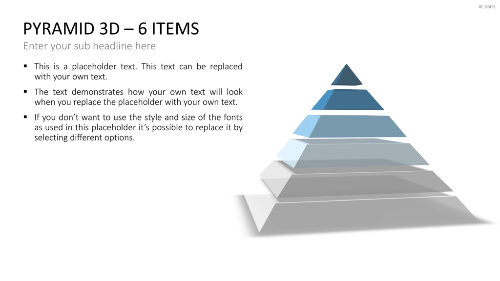 Pyramiden - 3D PowerPoint-Vorlage