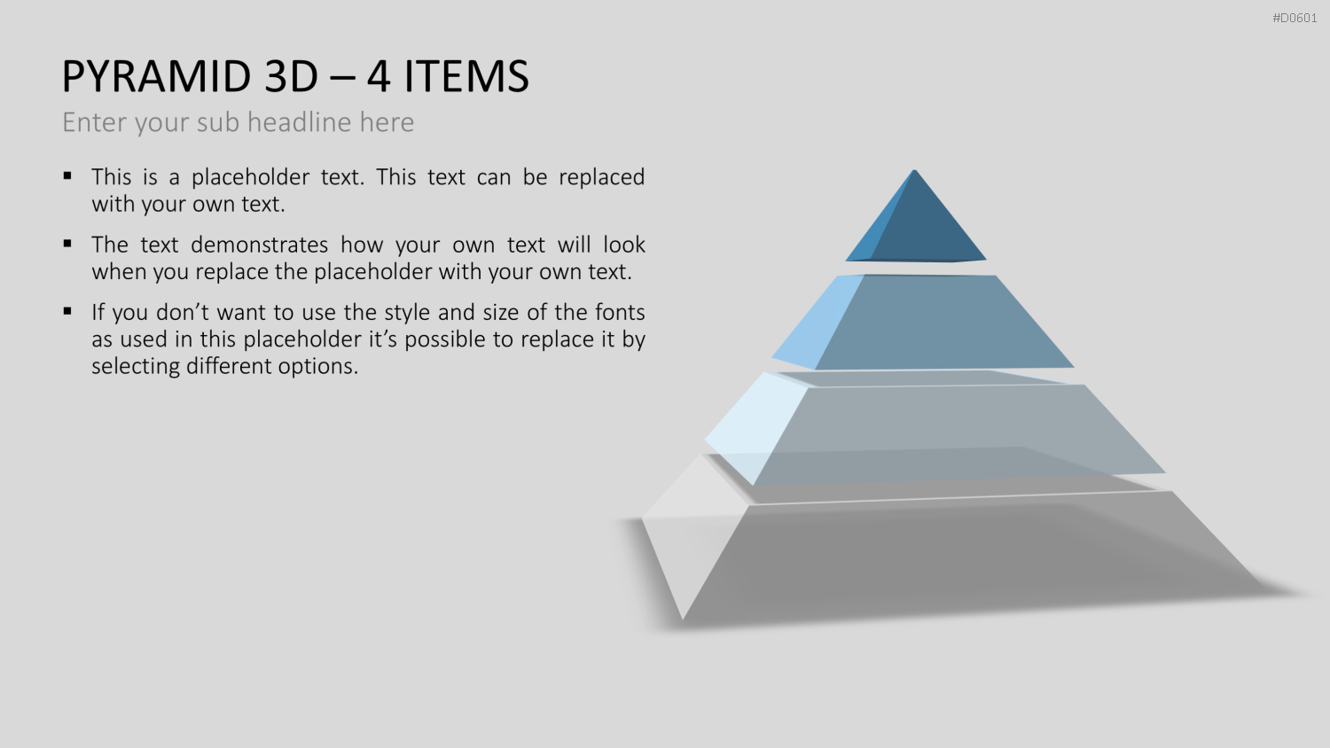 Pyramiden - 3D PowerPoint-Vorlage