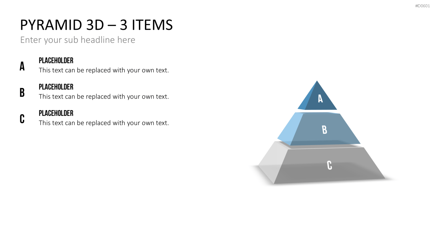 Pyramiden - 3D PowerPoint-Vorlage