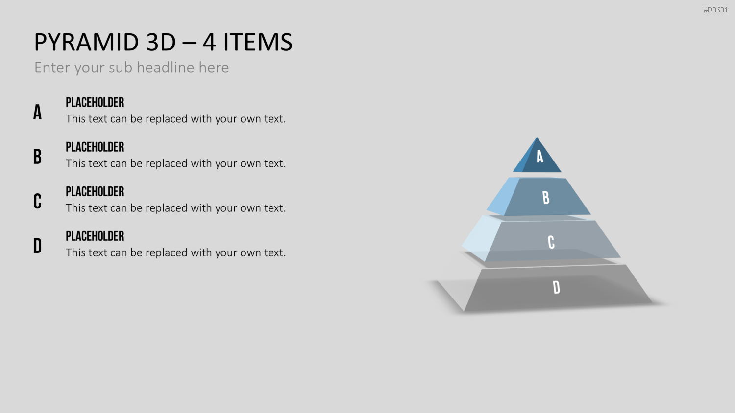 Pyramiden - 3D PowerPoint-Vorlage