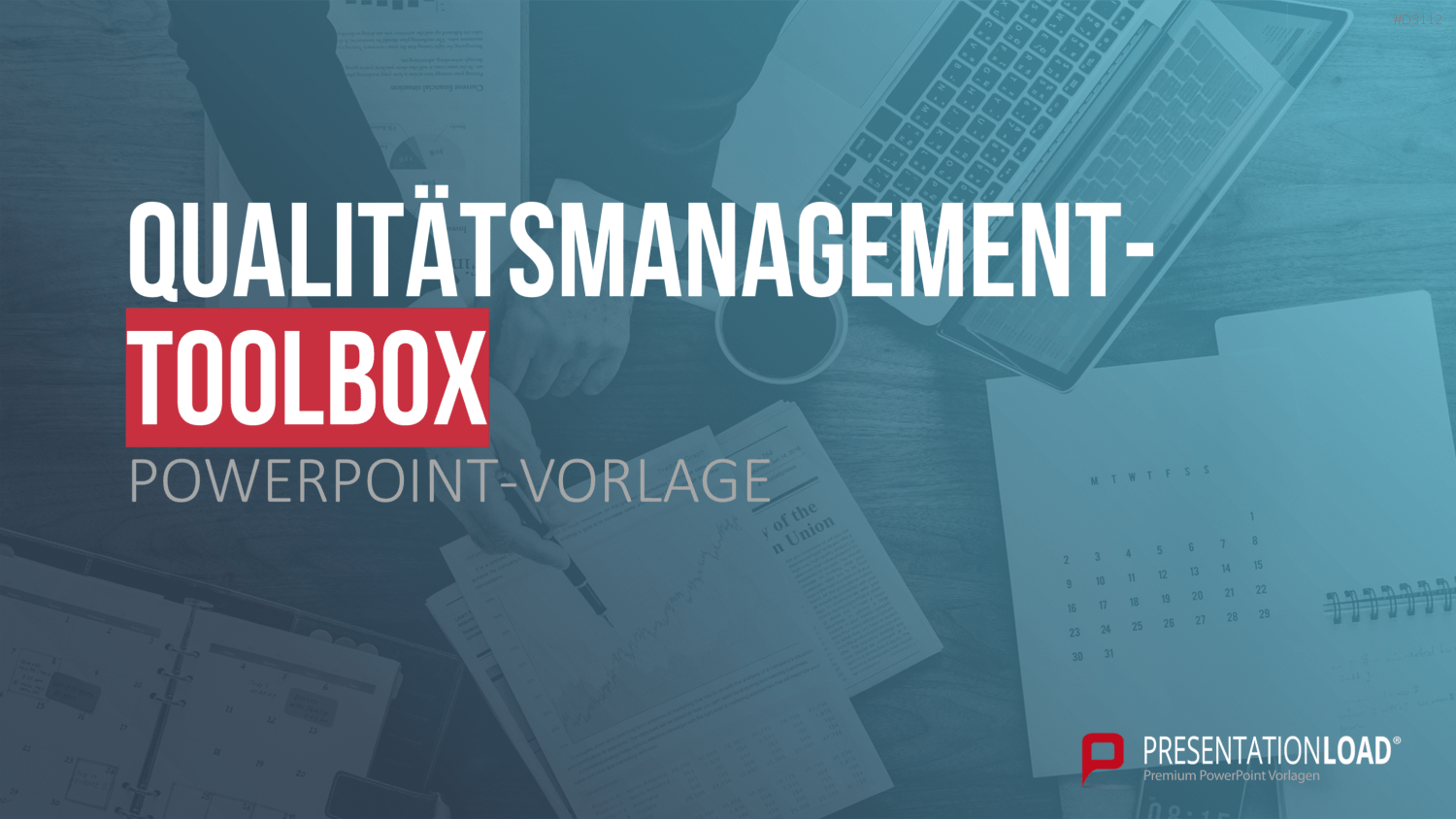 Qualitätsmanagement-Toolbox PowerPoint-Vorlage