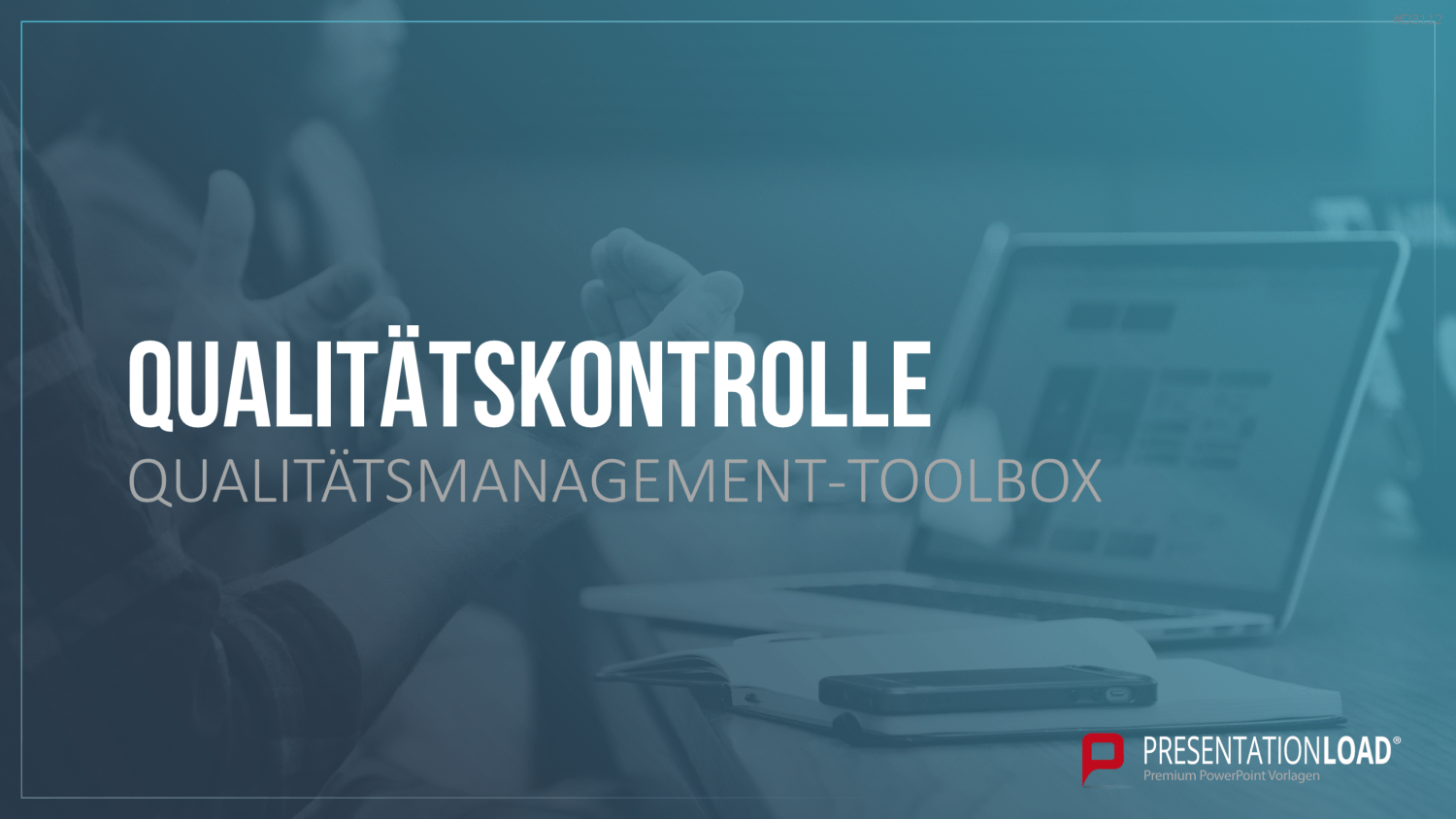 Qualitätsmanagement-Toolbox PowerPoint-Vorlage