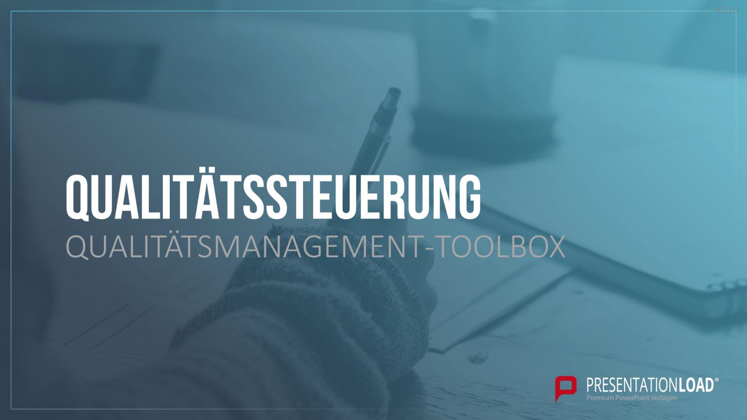 Qualitätsmanagement-Toolbox PowerPoint-Vorlage