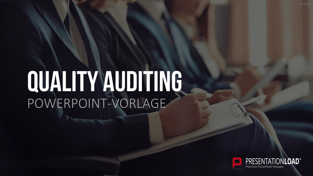 Quality Auditing PowerPoint-Vorlage