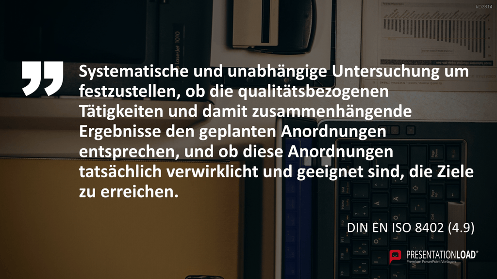 Quality Auditing PowerPoint-Vorlage