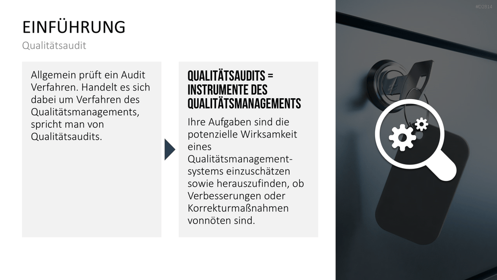 Quality Auditing PowerPoint-Vorlage
