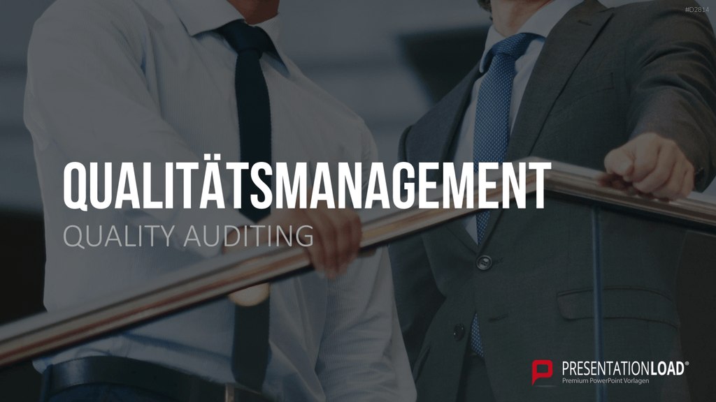 Quality Auditing PowerPoint-Vorlage