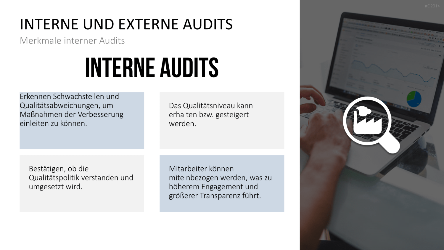 Quality Auditing PowerPoint-Vorlage