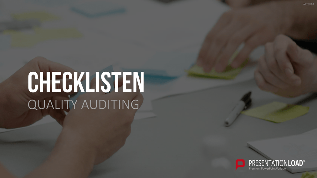 Quality Auditing PowerPoint-Vorlage