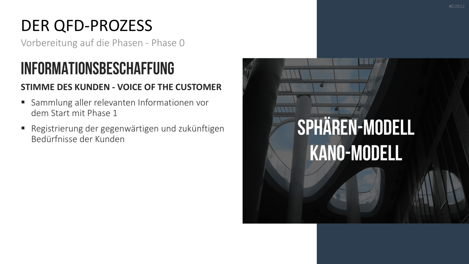 Quality Function Deployment PowerPoint-Vorlage