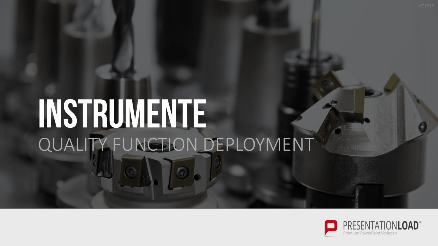 Quality Function Deployment PowerPoint-Vorlage