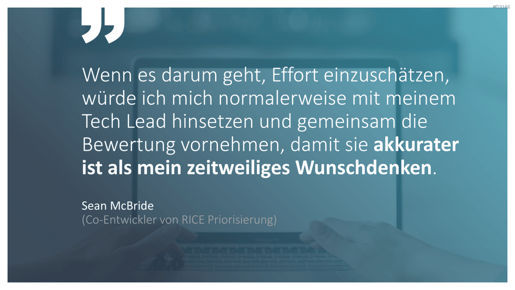 RICE/ICE-Scoring-Modell PowerPoint Vorlage