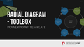 Radial Diagram - Toolbox PowerPoint-Vorlage