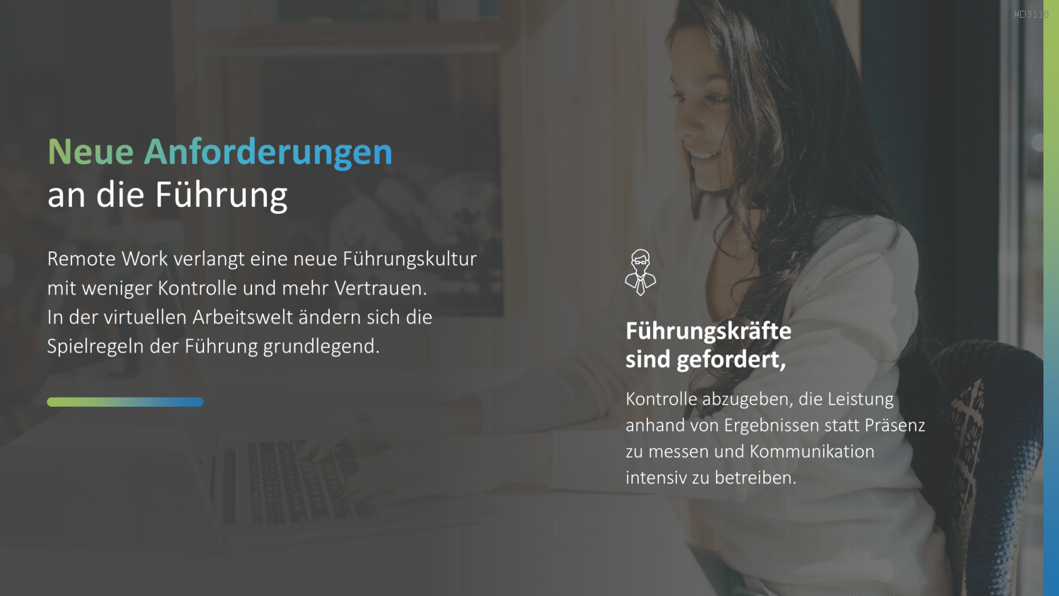 Remote Work / Home Office PowerPoint-Vorlage